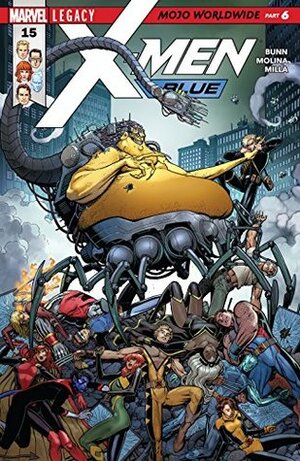 X-Men: Blue #15 by Cullen Bunn, Jorge Molina, Arthur Adams