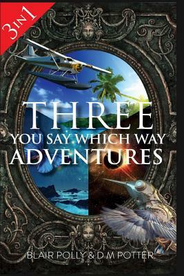Three You Say Which Way Adventures by DM Potter, Blair Polly