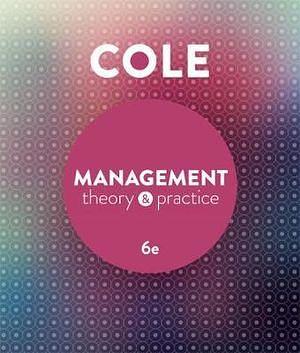 Management Theory and Practice by Kris Cole