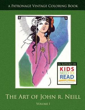The Art of John R. Neill Patronage Vintage Coloring Book, Volume 1 by Heidi Berthiaume