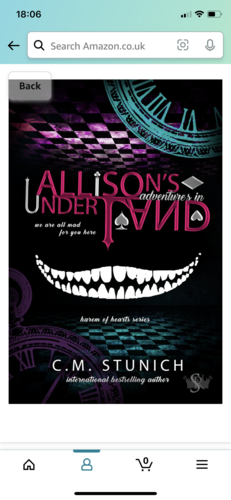 Allison's Adventures in Underland (Harem of Hearts Book 1) by C. M. Stunich