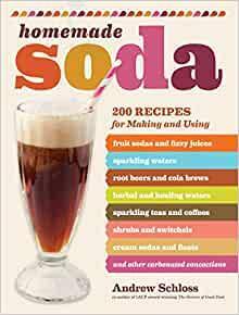 Homemade Soda: 200 Recipes for Making & Using Fruit Sodas & Fizzy Juices, Sparkling Waters, Root Beers & Cola Brews, Herbal & Healing Waters, Sparkling ... & Floats, & Other Carbonated Concoctions by Andrew Schloss