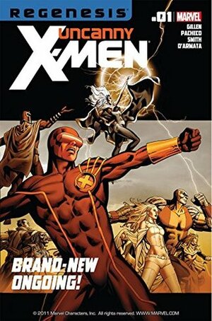 Uncanny X-Men (2011-2012) #1 by Paco Díaz, Ron Garney, Adam Kubert, Dustin Weaver, Carlos Pacheco, Rachelle Rosenberg, Dale Eaglesham, Roger Bonet, Jorge Molina, Craig Yeung, Greg Land, Brandon Peterson, Walden Wong, Billy Tan, Jim Charalampidis, Cam Smith, Kieron Gillen, Justin Ponsor, Rodney Buchemi, Jay Leisten, Daniel Acuña, Joe Caramagna, Frank D'Armata, GURU-eFX, Mike del Mundo