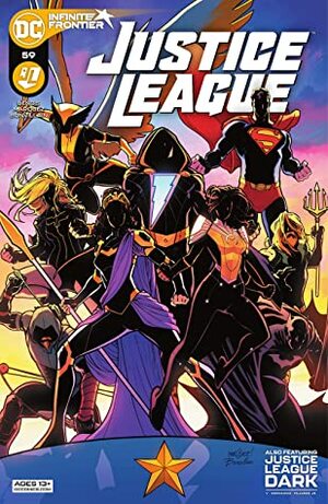 Justice League (2018-) #59 by Brian Michael Bendis, David Marquéz, Xermánico, Romulo Fajardo, Tamra Bonvillain, Ram V