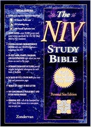 Niv Study Bible, Personal Size by Kenneth L. Barker, Anonymous