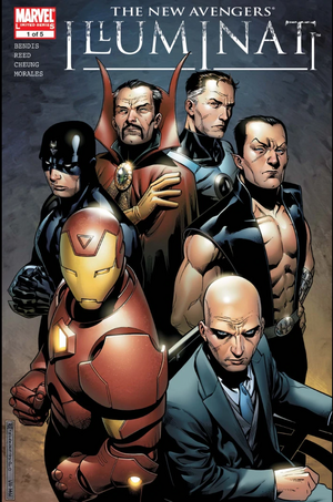 New Avengers: Illuminati #1 by Brian Michael Bendis, Alex Maleev