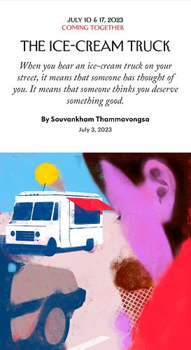 The Ice-Cream Truck by Souvankham Thammavongsa