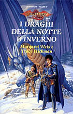 I draghi della notte d'inverno by Tracy Hickman, Margaret Weis