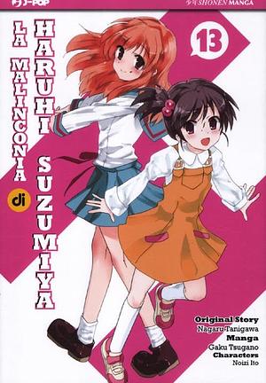 La malinconia di Haruhi Suzumiya, Volume 13 by Gaku Tsugano, Nagaru Tanigawa, Noizi Ito