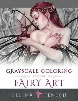 Fairy Art - Grayscale Coloring Edition by Selina Fenech