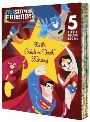 DC Super Friends Little Golden Book Library (DC Super Friends): Superman; Batman; Green Lantern; Wonder Woman by Golden Books