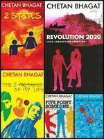 2 States / Revolution 2020 / Five Point Someone / The 3 Mistakes of My Life / One Night @ The Call Centre by Chetan Bhagat