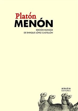Menón by Plato