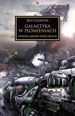 Galaktyka w płomieniach by Ben Counter