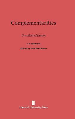 Complementarities by I.A. Richards