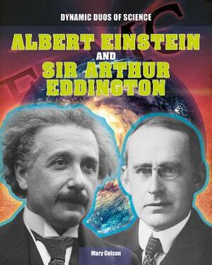 Albert Einstein and Sir Arthur Eddington by Mary Colson