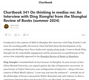 On thinking in medias res: An Interview with Ding Xiongfei from the Shanghai Review of Books by Ding Xiongfei, Adam Tooze