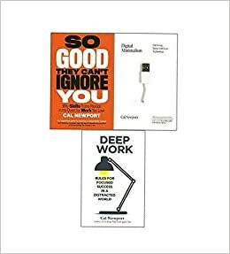 Deep work, so good they can't ignore you 2 books collection set by Cal Newport