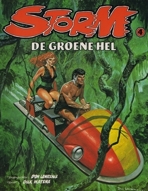 De groene hel by Don Lawrence, Dick Matena