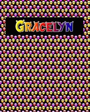 120 Page Handwriting Practice Book with Colorful Alien Cover Gracelyn: Primary Grades Handwriting Book by Sheldon Franks