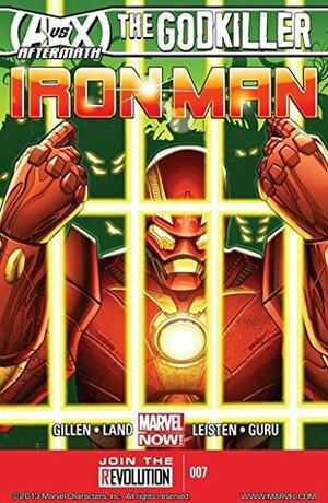 Iron Man #7 by Greg Land, Mihaela Agape, Jay Leisten, GURU-eFX, Kieron Gillen, Alex Trofin, Cosmin Olteanu, Mircea Pricăjan