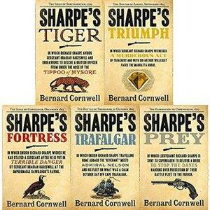 Bernard cornwell the sharpe series 1 to 5 books collection set by Bernard Cornwell