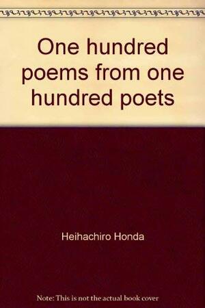 One Hundred Poems from One Hundred Poets: Or Ogura Hyakunin Ishu by Fujiwara no Teika