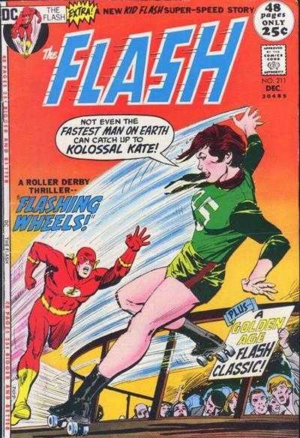 The Flash (1959-1985) #211 by Cary Bates, Steve Skeates, Dick Dillin, Dick Giardano, Irv Novick