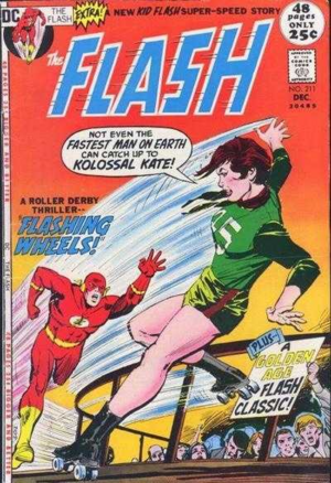 The Flash (1959-1985) #211 by Steve Skeates, Dick Dillin, Dick Giardano, Irv Novick, Cary Bates