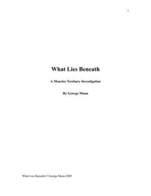 What Lies Beneath by George Mann
