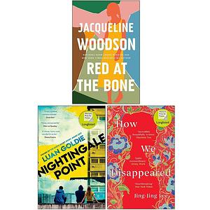 Red at the Bone Hardcover, Nightingale Point, How We Disappeared 3 Books Collection Set by Jing-Jing Lee, Jacqueline Woodson, Jacqueline Woodson, Luan Goldie