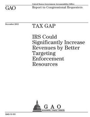 Tax gap: IRS could significantly increase revenues by better targeting enforcement resources: report to congressional requester by U. S. Government Accountability Office