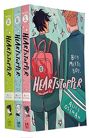 Heartstopper Series Volume 1-3 Books Hardcover Set By Alice Oseman by Alice Oseman