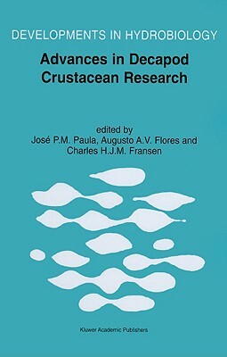 Advances in Decapod Crustacean Research: Proceedings of the 7th Colloquium Crustacea Decapoda Mediterranea, Held at the Faculty of Sciences of the Uni by 