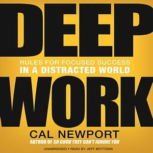 Deep Work: Rules for Focused Success in a Distracted World by Cal Newport