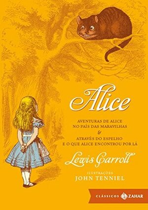 Alice: edição bolso de luxo: Aventuras de Alice no País das Maravilhas & Através do Espelho e o que Alice encontrou por lá by Lewis Carroll