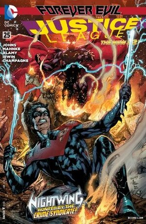 Justice League #25 by Geoff Johns, Joe Prado, Doug Mahnke, Ivan Reis