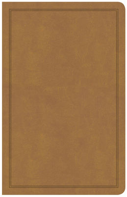 CSB Deluxe Gift Bible, Tan Leathertouch by Csb Bibles by Holman