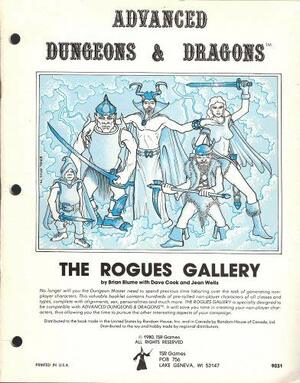 The Rogues Gallery by Jean Wells, Brian Blume, David "Zeb" Cook