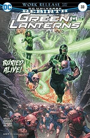 Green Lanterns #33 by Tim Seeley, Eduardo Pansica, Riccardo Federici, Tomeu Morey, Alan Sollazzo, Julio Ferreira, Alex Sollazzo