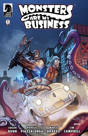 Monsters Are My Business (And Business is Bloody) #1  by Cullen Bunn