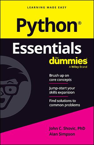 Python Essentials For Dummies by John C. Shovic, Alan Simpson
