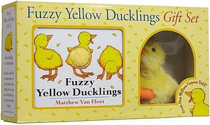 Fuzzy Yellow Ducklings Gift Set by Matthew Van Fleet, Matthew Van Fleet