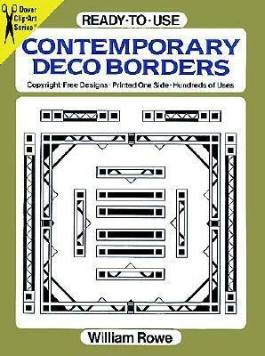Ready-To-Use Contemporary Deco Borders by William Rowe