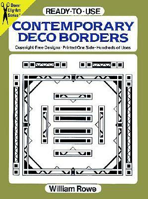 Ready-To-Use Contemporary Deco Borders by William Rowe