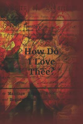 How Do I Love Thee?: Orange Tulip Ephemera Cover by Lynette Cullen