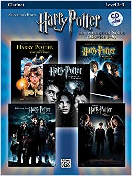 Harry Potter Instrumental Solos (Movies 1-5): Clarinet With CD by Tod Edmondson, Bill Galliford, Alfred A. Knopf Publishing Company, Ethan Neuburg