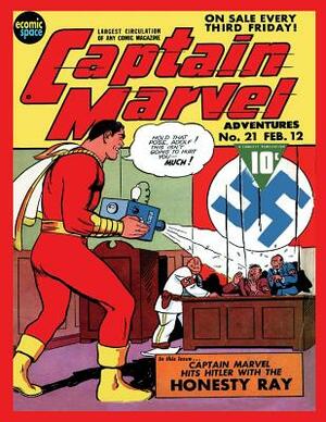 Captain Marvel Adventures #21 by Fawcett Publications