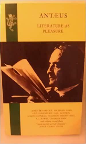 Antaeus #59, Literature as Pleasure by Daniel Halpern