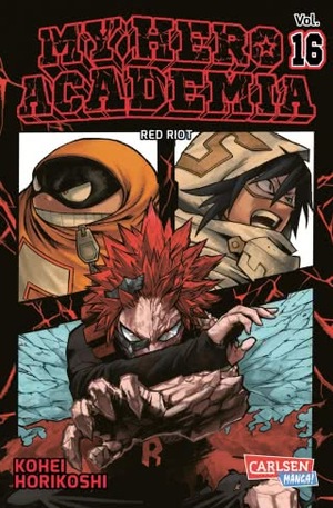 My Hero Academia Vol. 16: Red Riot by Kōhei Horikoshi